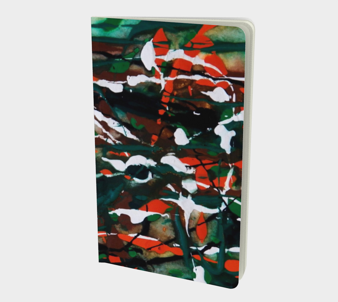 Dance of the Autumn Leaves Small Notebook preview #1