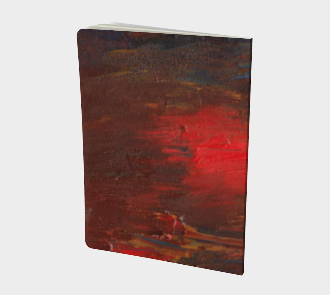 Crimson Ocean Notebook preview #2