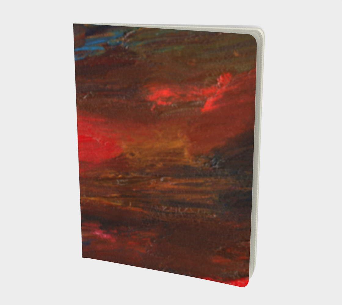 Crimson Ocean Notebook preview #1