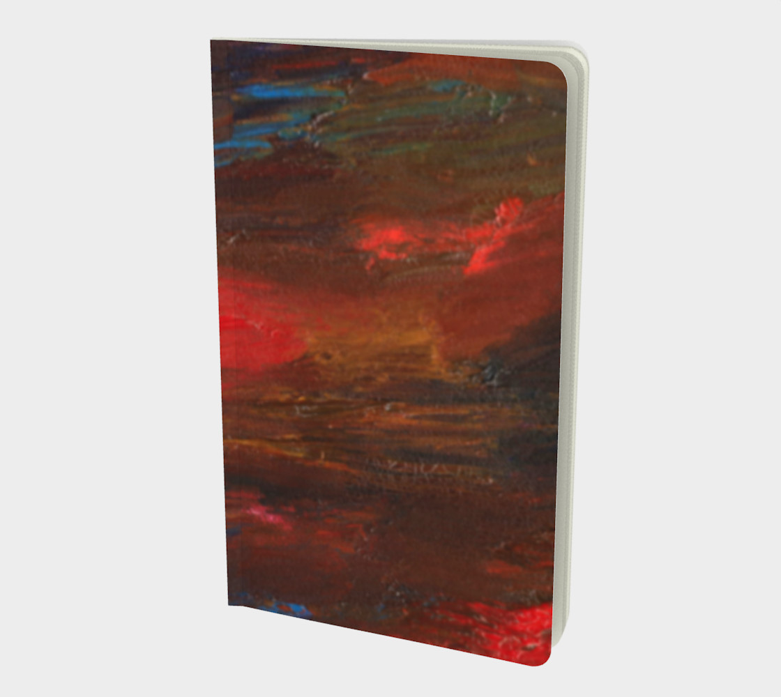 Crimson Ocean Small Notebook preview #1