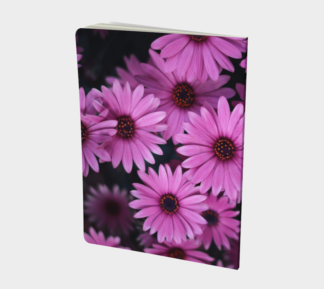 Pericallis Purple Flower Notebook preview #2