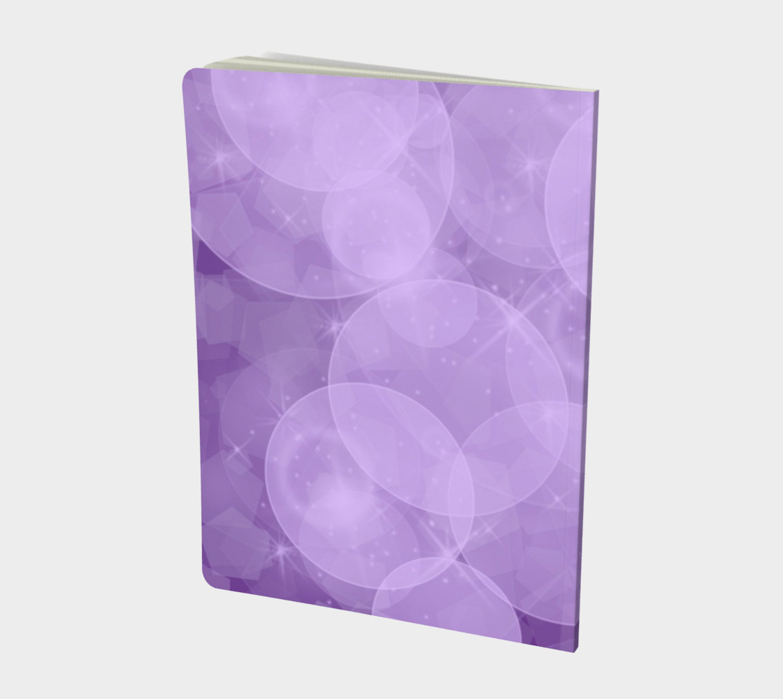 Purple Bubbles Notebook preview #2