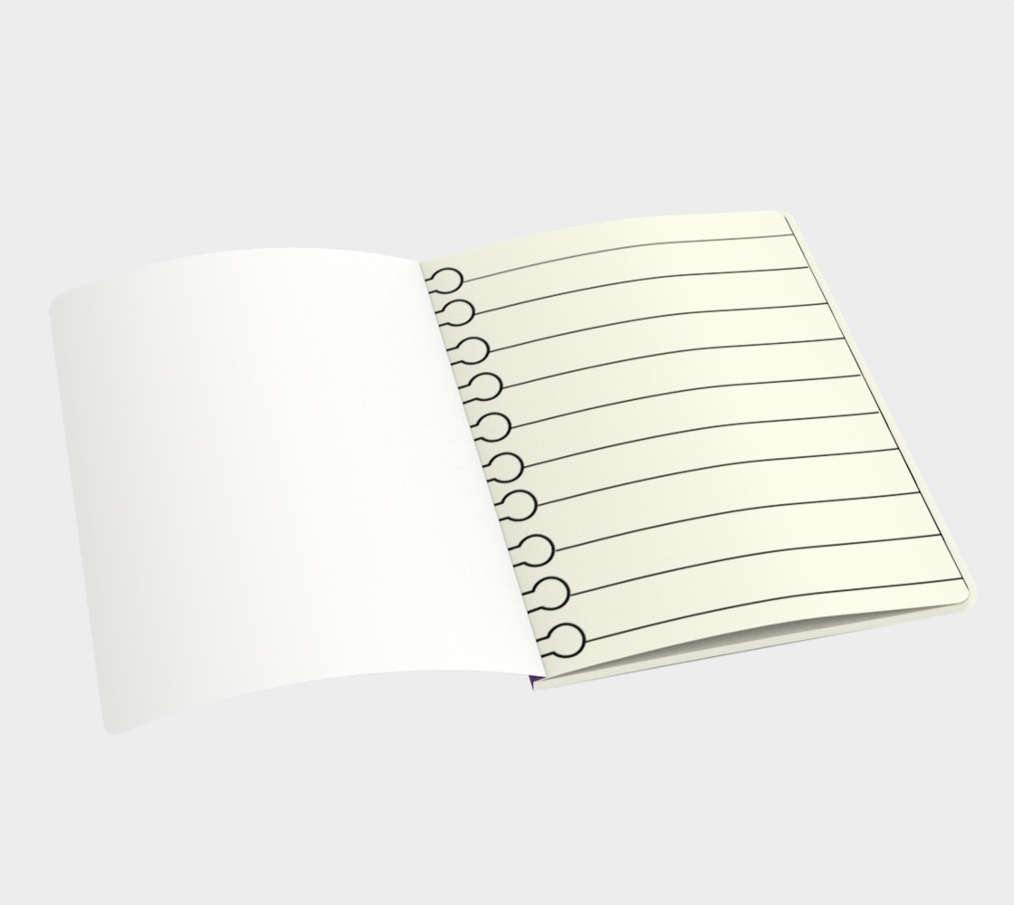 Purple Bubbles Notebook preview #3