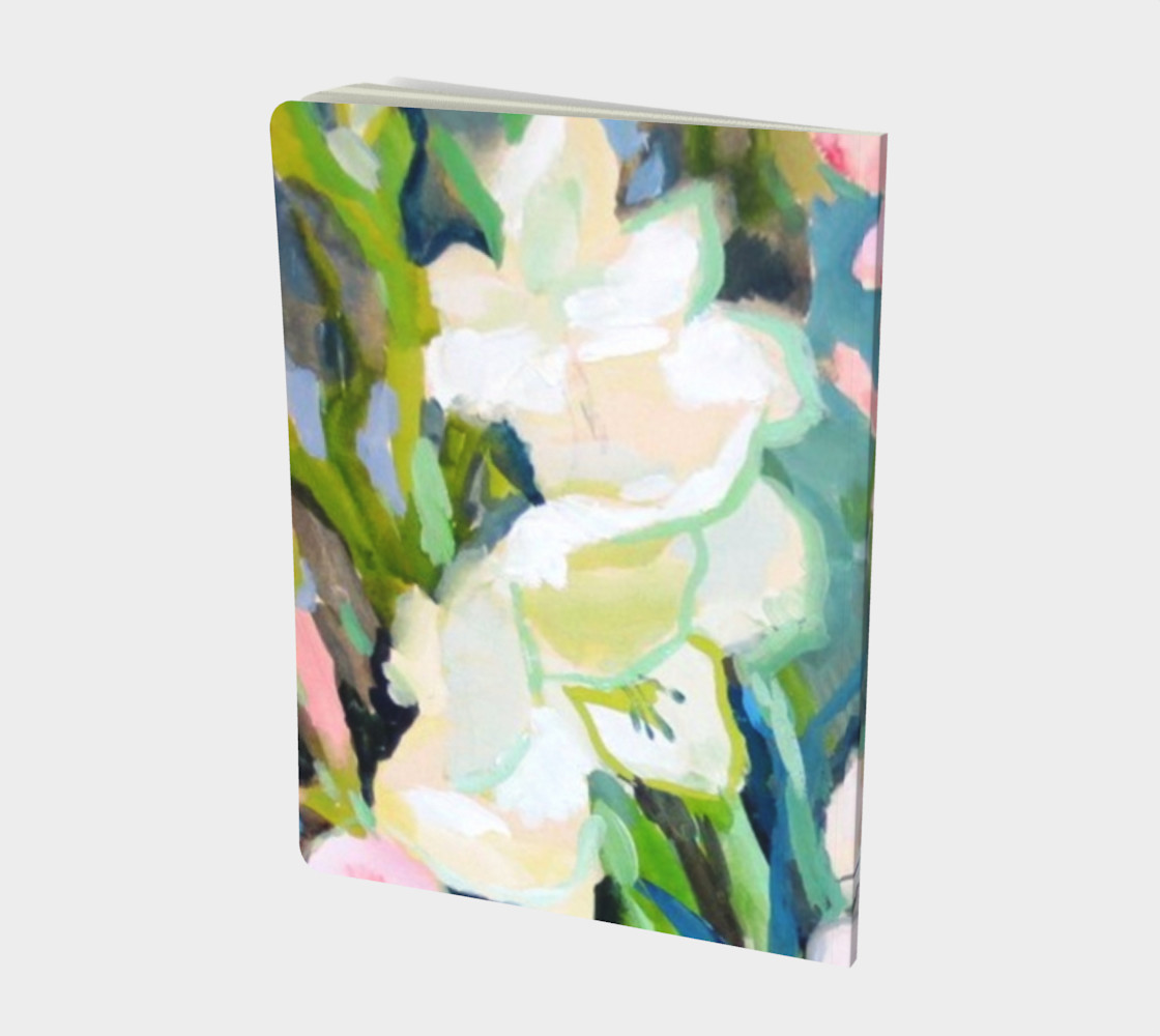 Gladiolus. Sword Lily. Watercolor Flower. Bouquet. preview #2