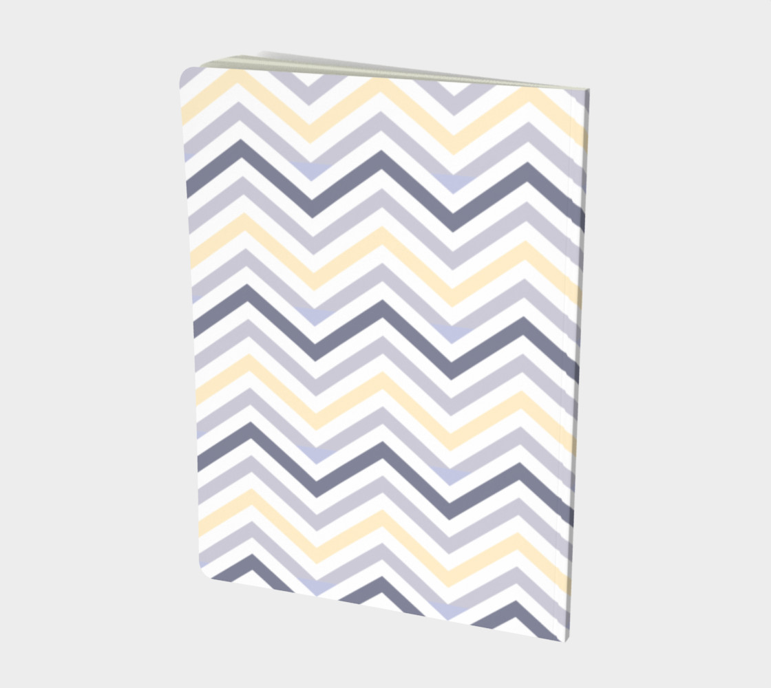 Yellow chevron - notebook preview #2