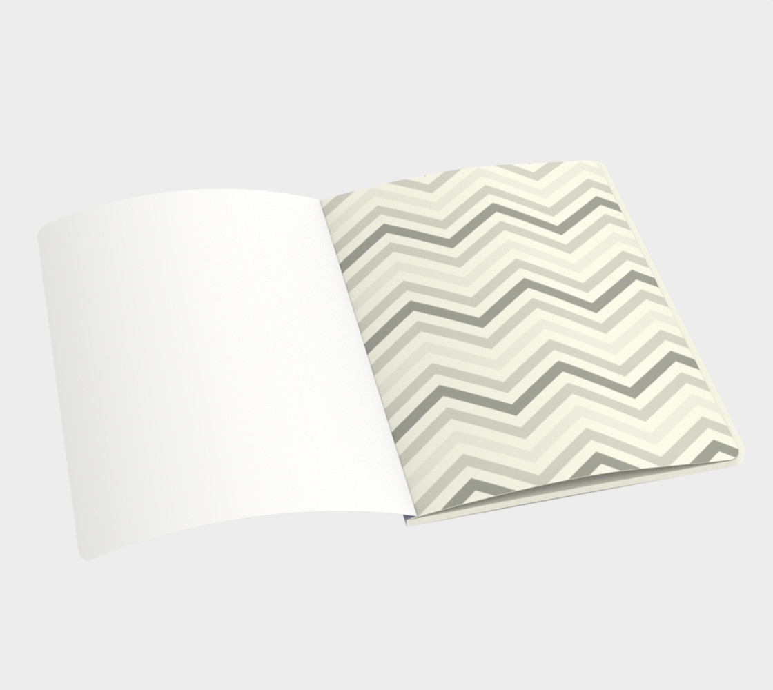 Yellow chevron - notebook preview #3