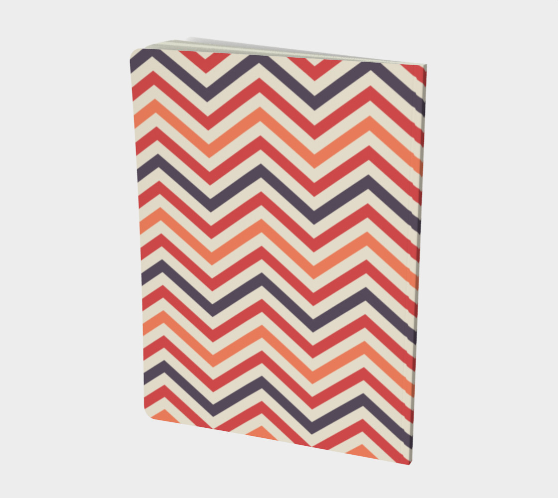Red chevron - notebook preview #2