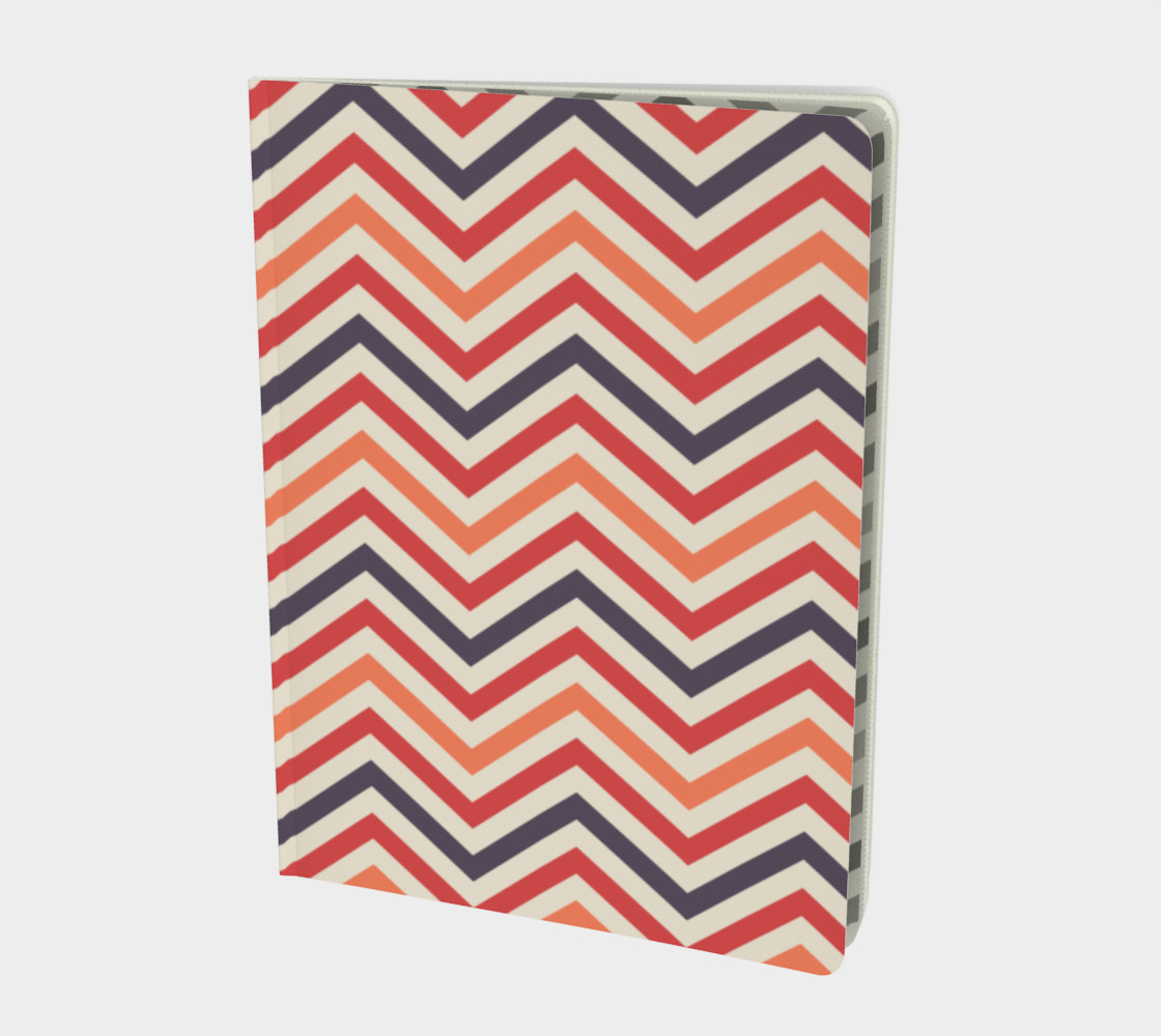 Red chevron - notebook preview #1