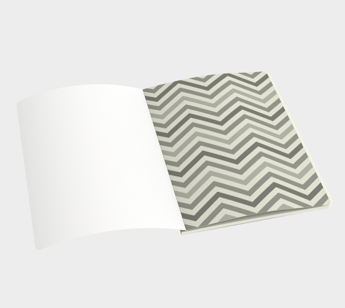 Red chevron - notebook preview #3