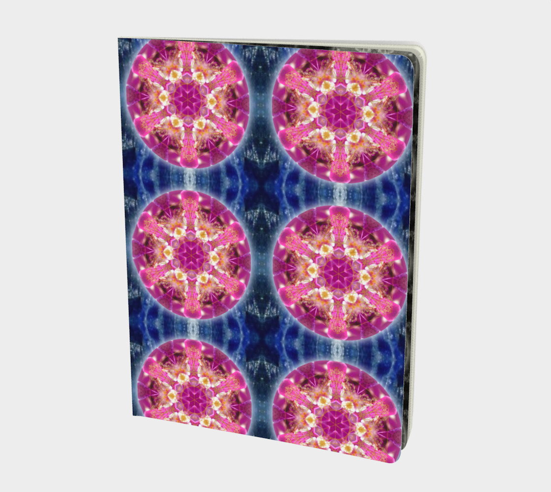 Cosmic Love Mandala Notebook 3D preview