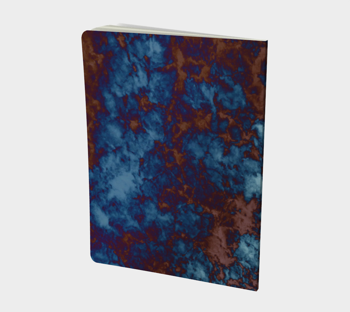 Tie-Dye Sky in Brown and Blue preview #2