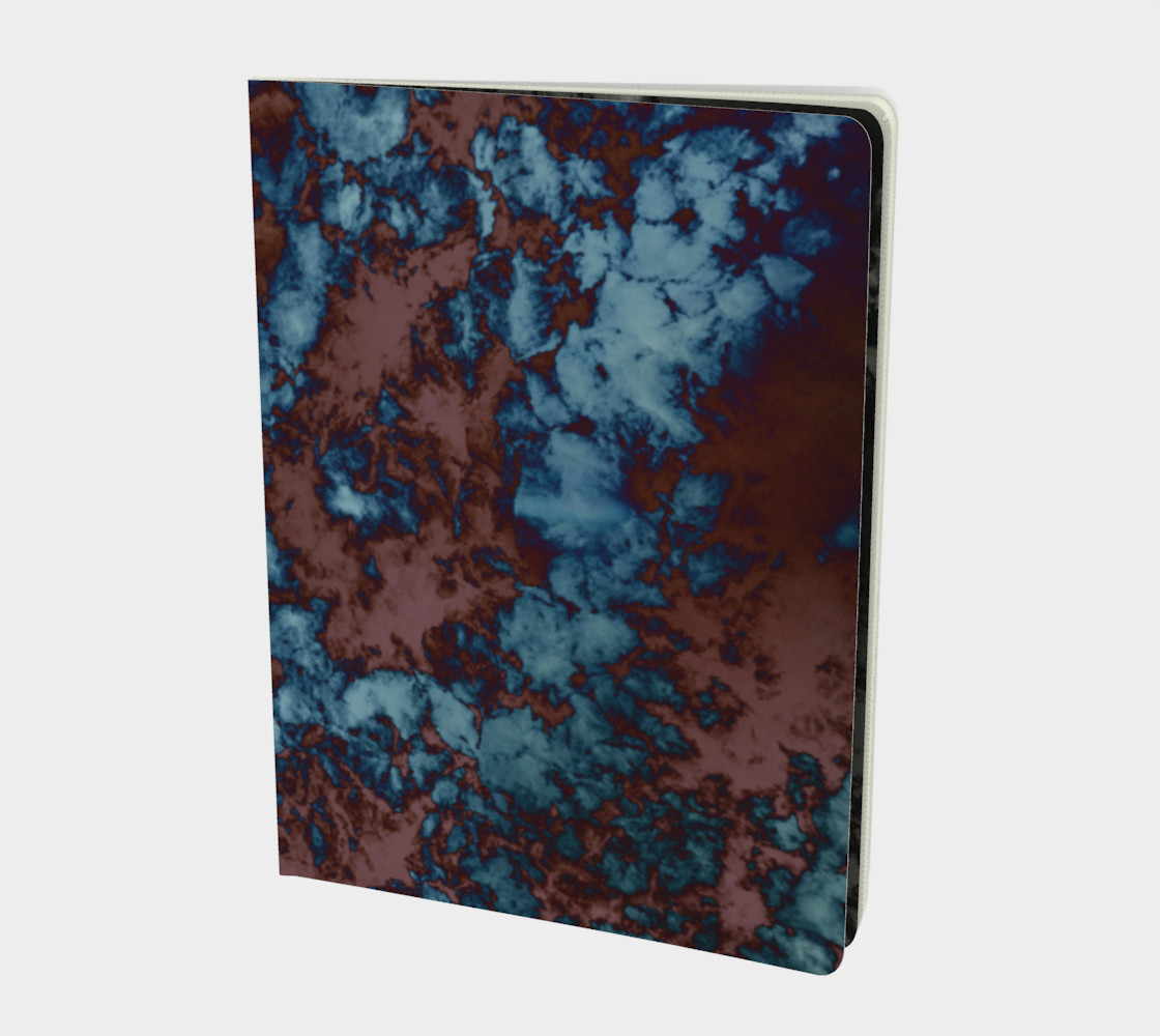 Tie-Dye Sky in Brown and Blue preview #1