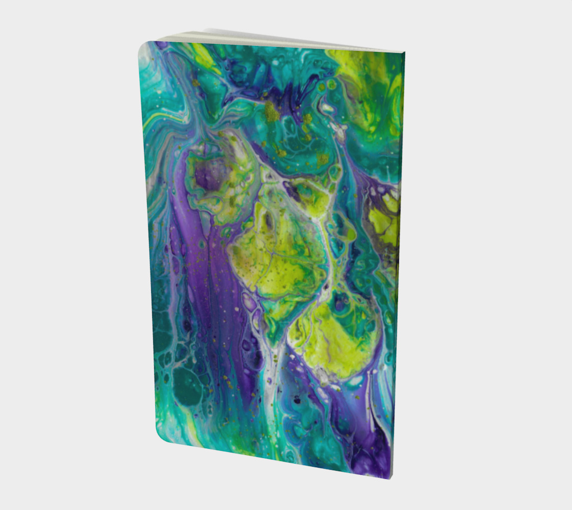 Terrific Teal Small Notebook preview #2