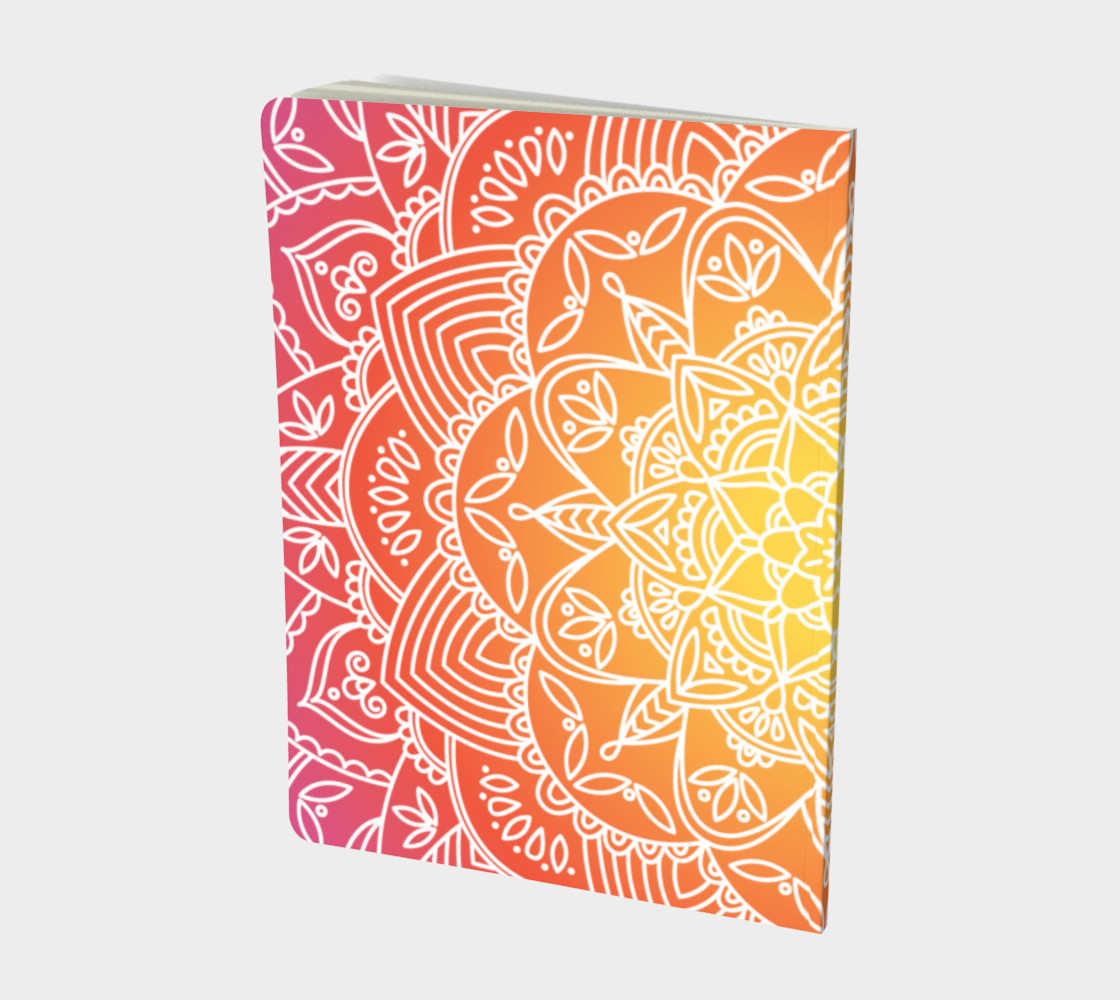 Aperçu de Trendy Gradient Mandala Design #2