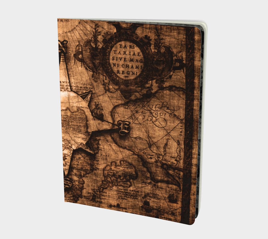 Ancient World Traveler - Map & Compass Rose preview #1
