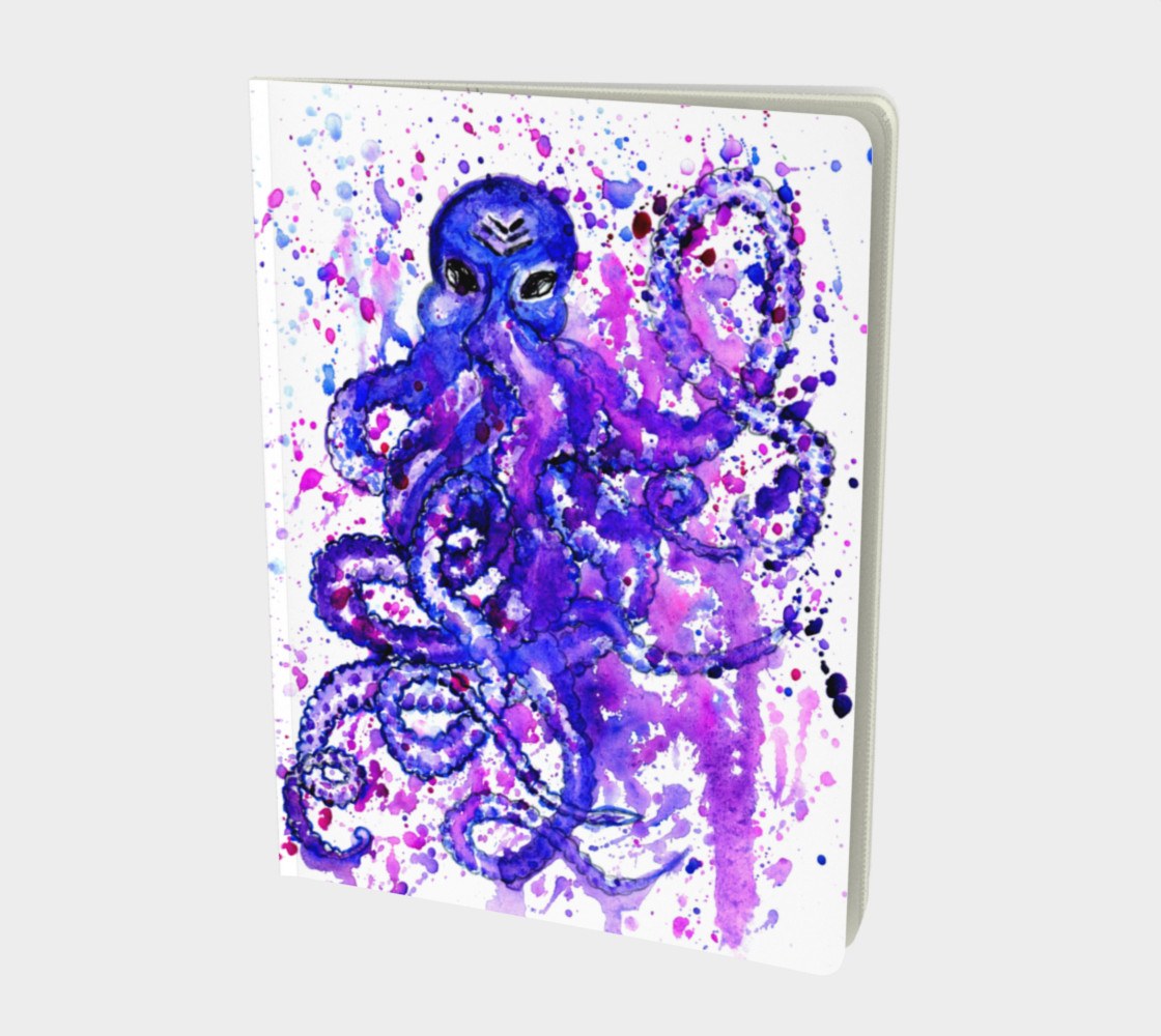 Violet octopus preview #1