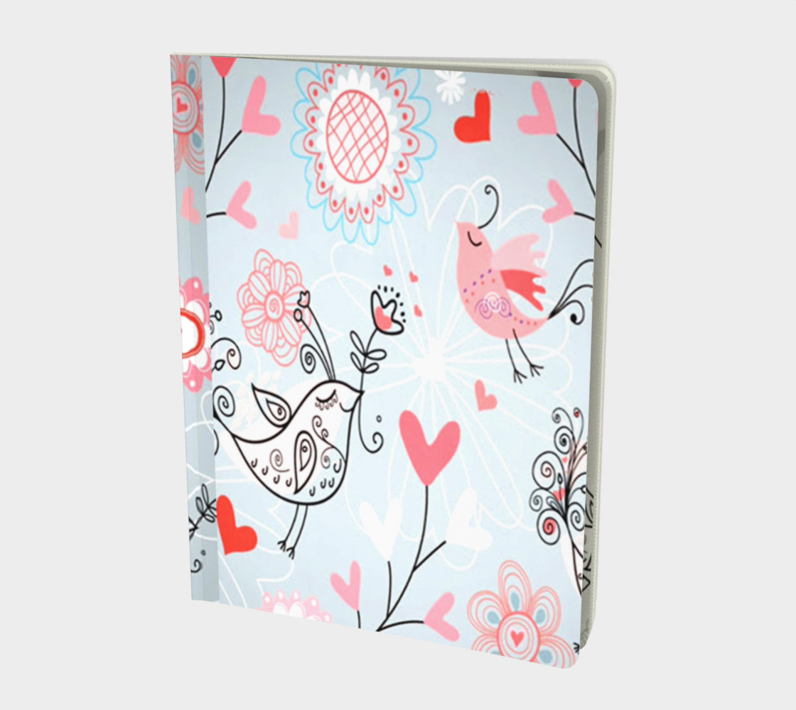 cute love birds Notebook preview #1