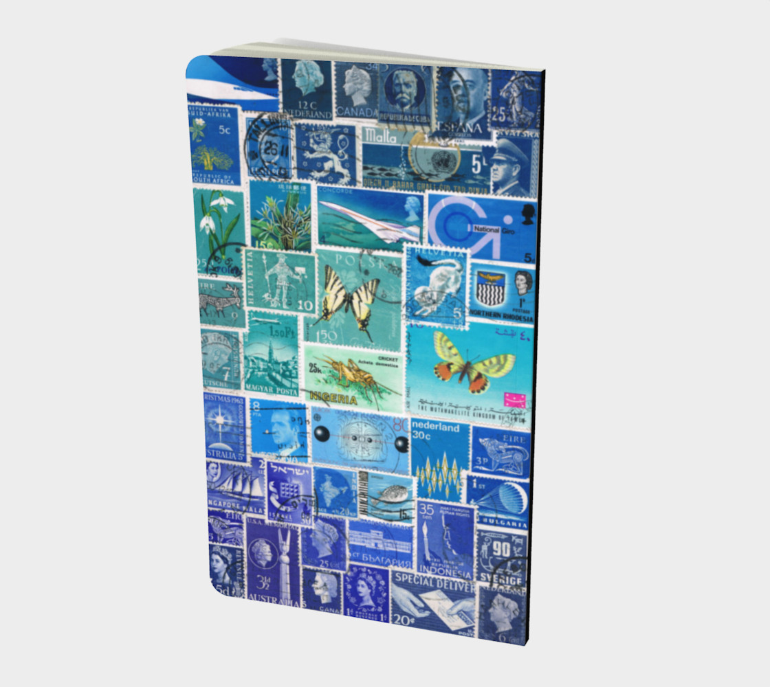 The Blues - Medium Journal with Month Planner preview #2