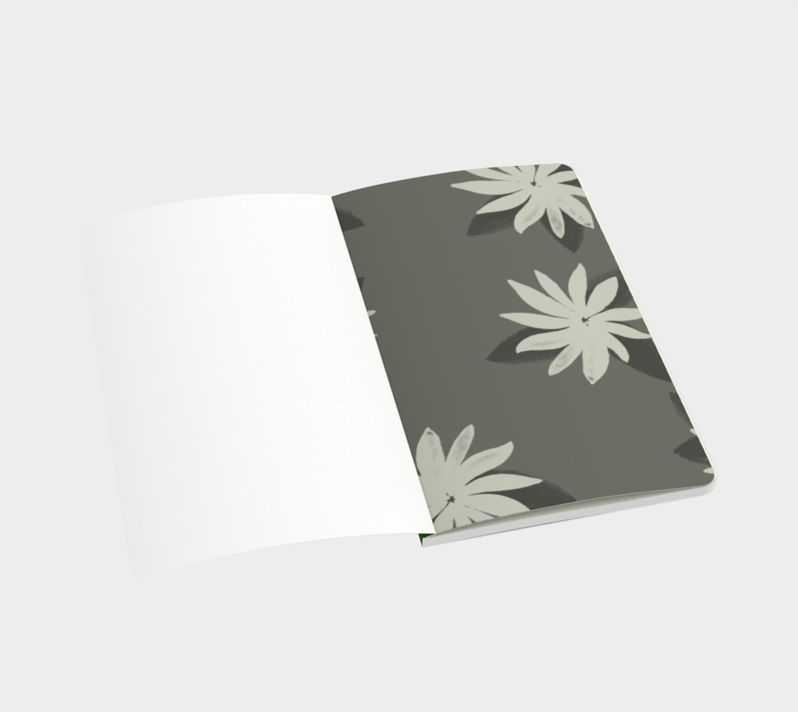 Aperçu de Evening Garden Small Notebook #3