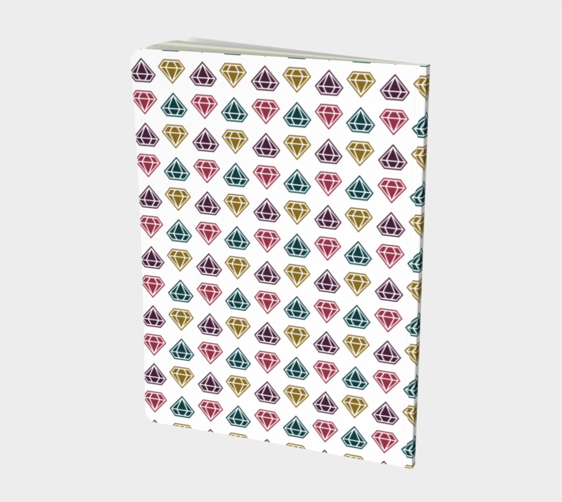 Yas Queen! - Colorful Diamond Pattern Notebook preview #2
