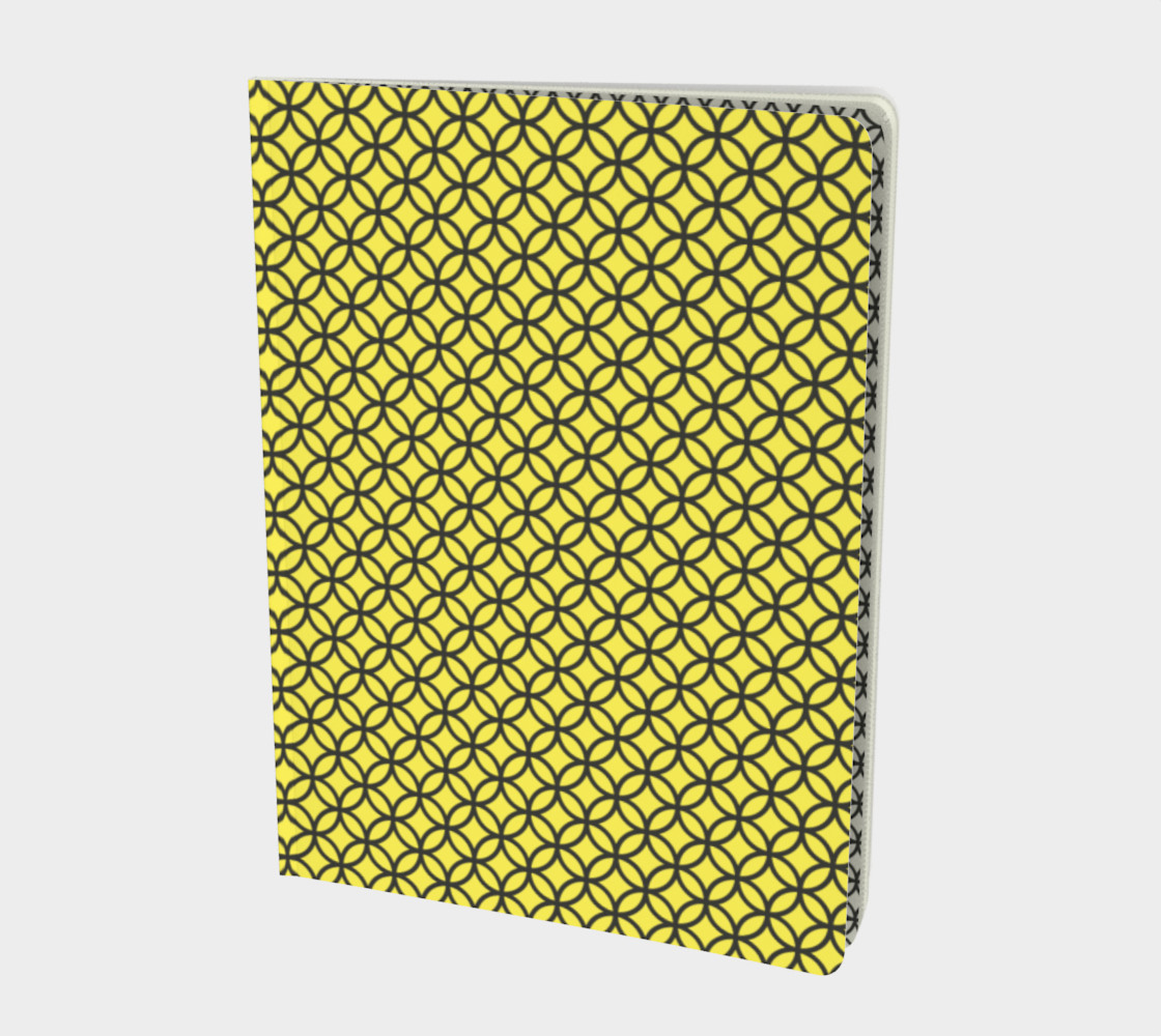 Spectacular Yellow Circle Geometric Pattern - Notebook preview #1