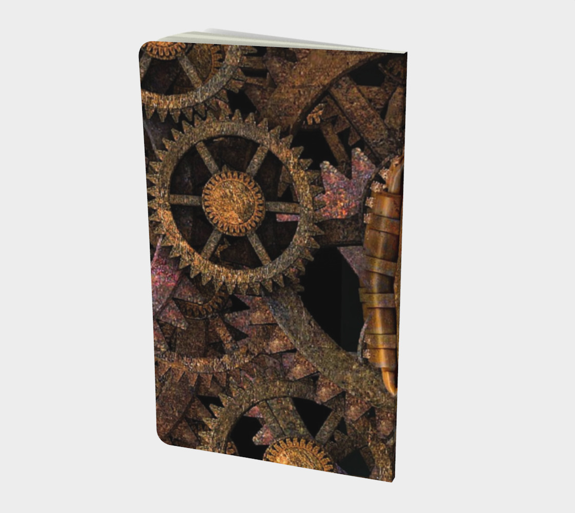 Steampunk Gears Small Notebook thumbnail #3