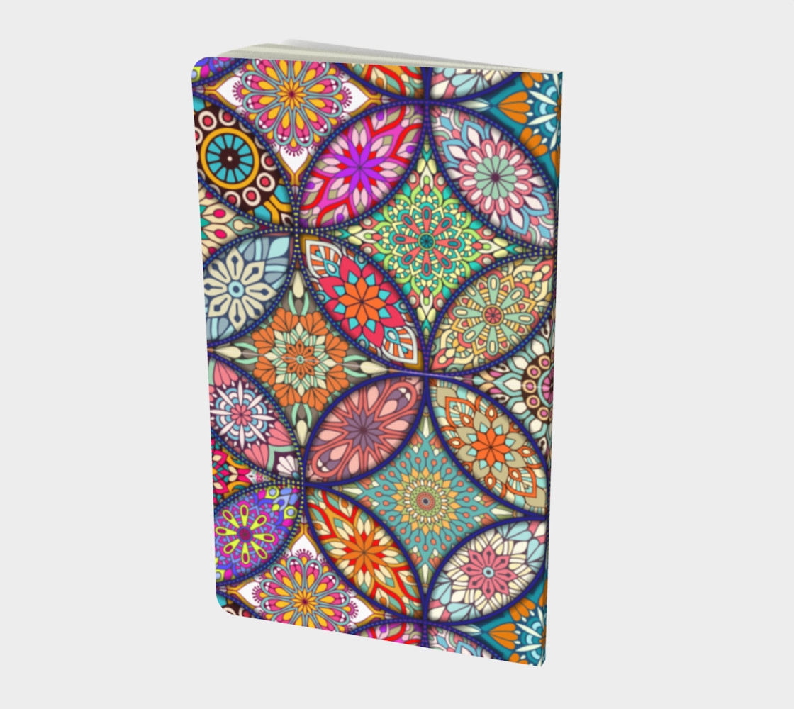 Vibrant Mandalas Small Notebook preview #2