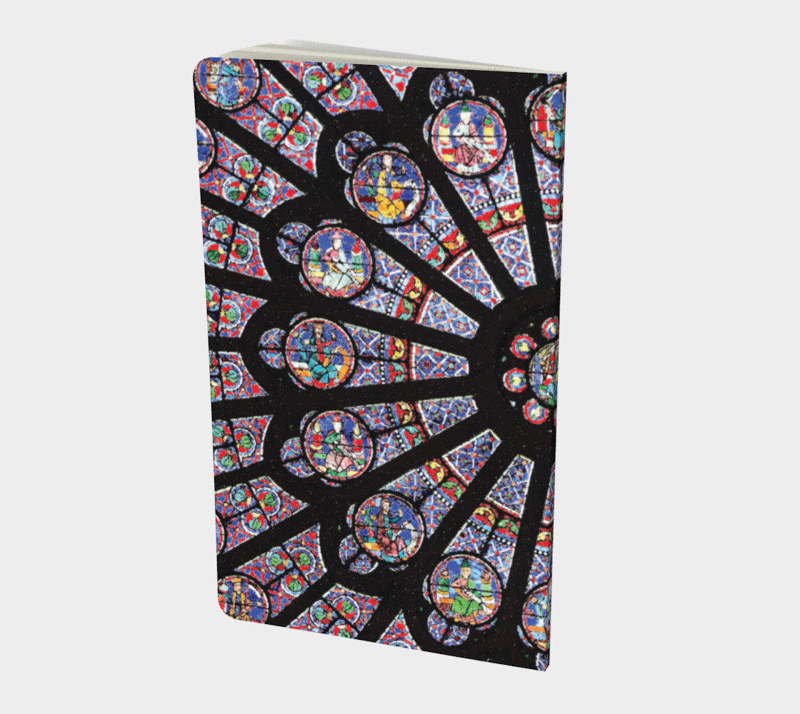 Rose South Window, Notre Dame Paris Small Notebook preview #2