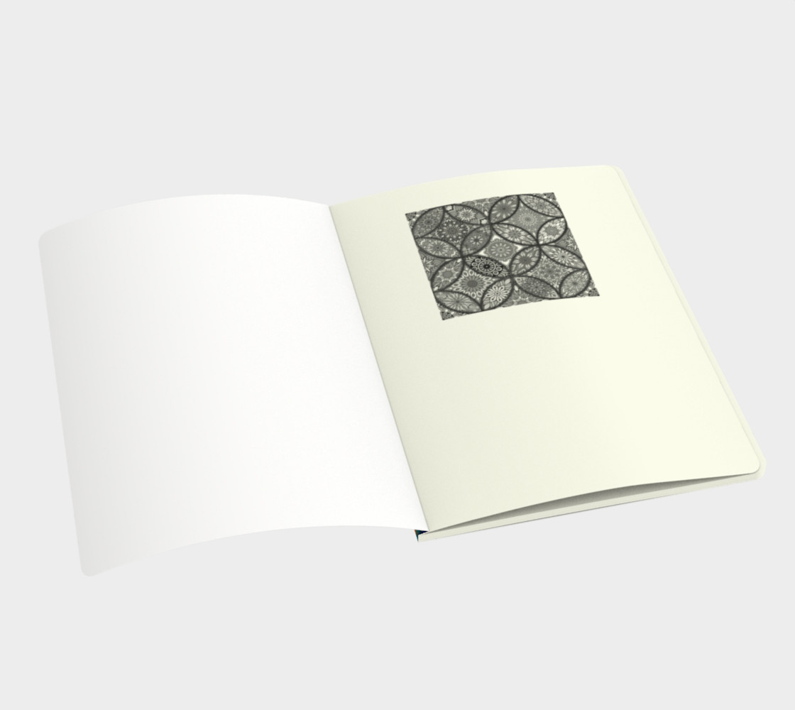 Vibrant Mandalas Large Notebook preview #3