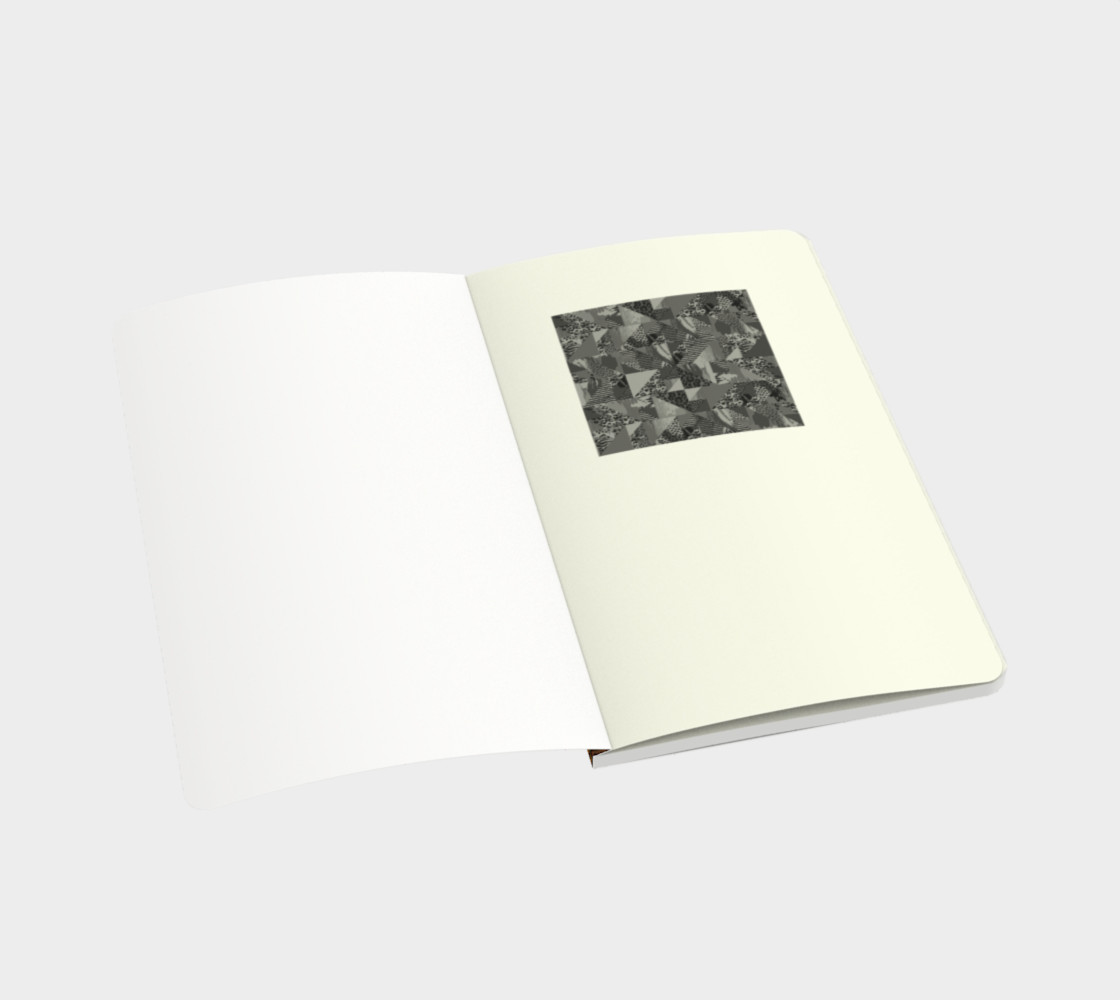 Abstract Safari Print Small Notebook preview #3