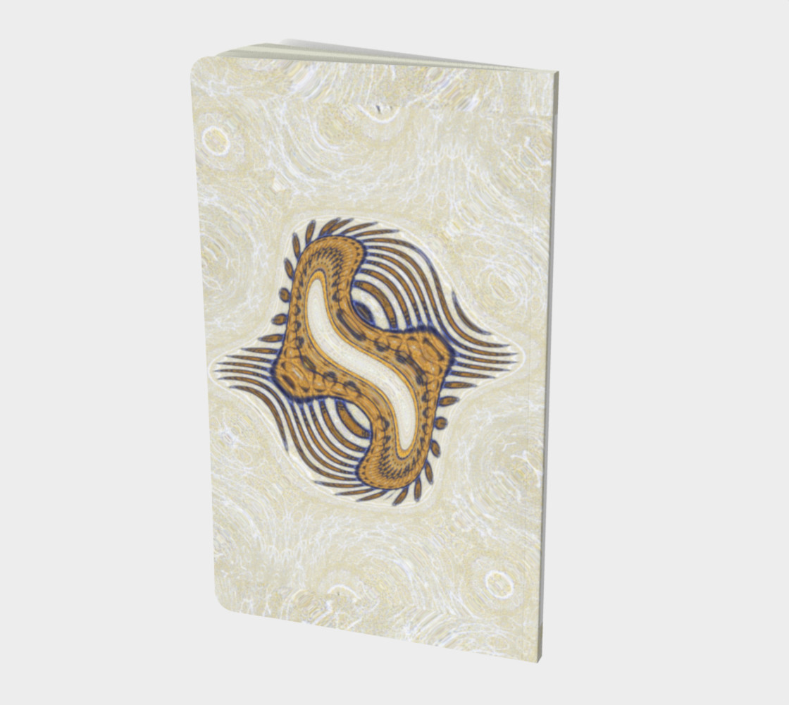 Aperçu de (SMALL) Yoga Woman Victory Symbol Notebook (48-pgs. blank) #2