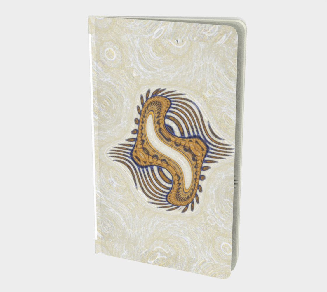 (SMALL) Yoga Woman Victory Symbol Notebook (48-pgs. blank) preview #1