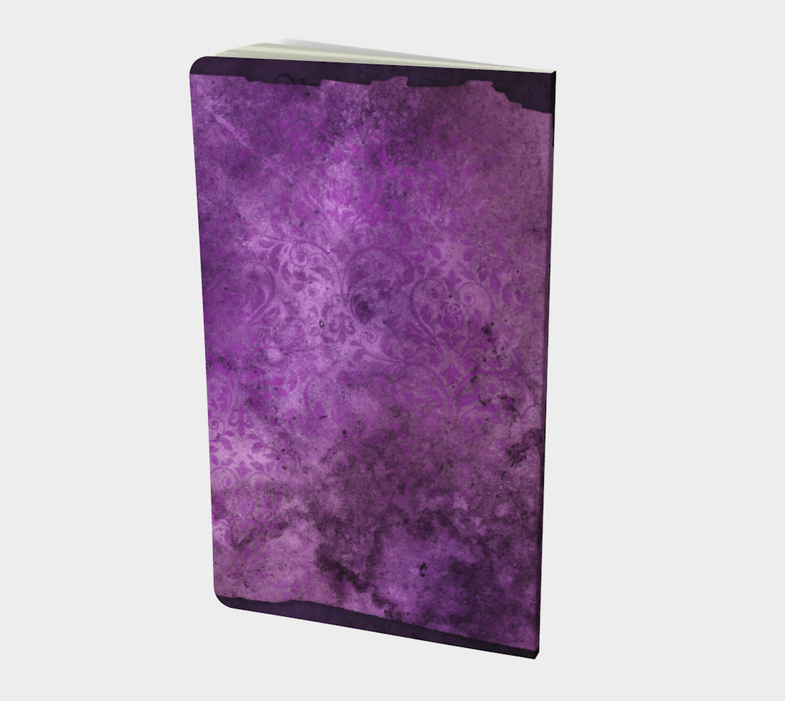 Floral Purple Hombre Notebook preview #2