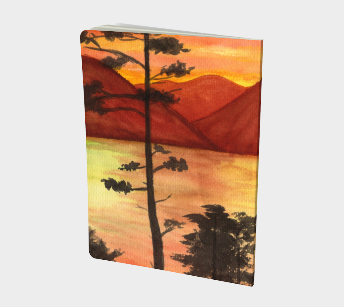 Sunset Large Notebook preview #2