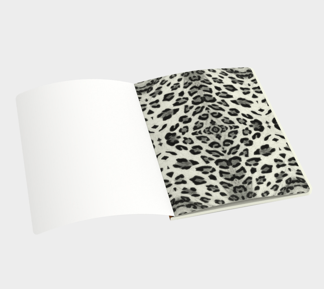 Leopard fur Large Notebook Miniature #4
