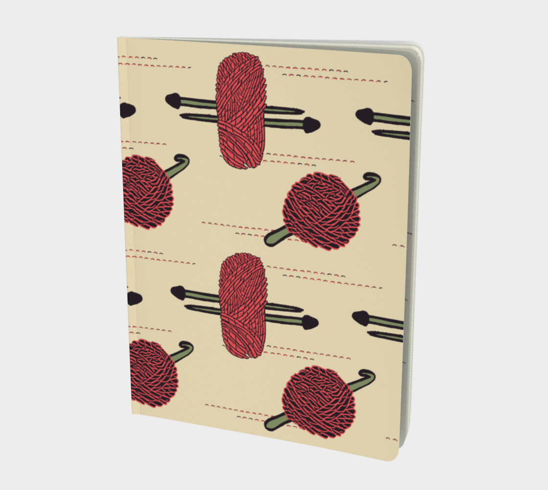 Muted Yarn notebook 3D preview
