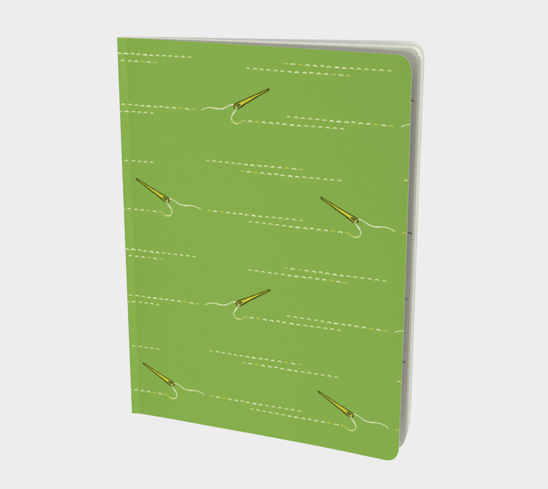 Sewing Green notebook preview #1