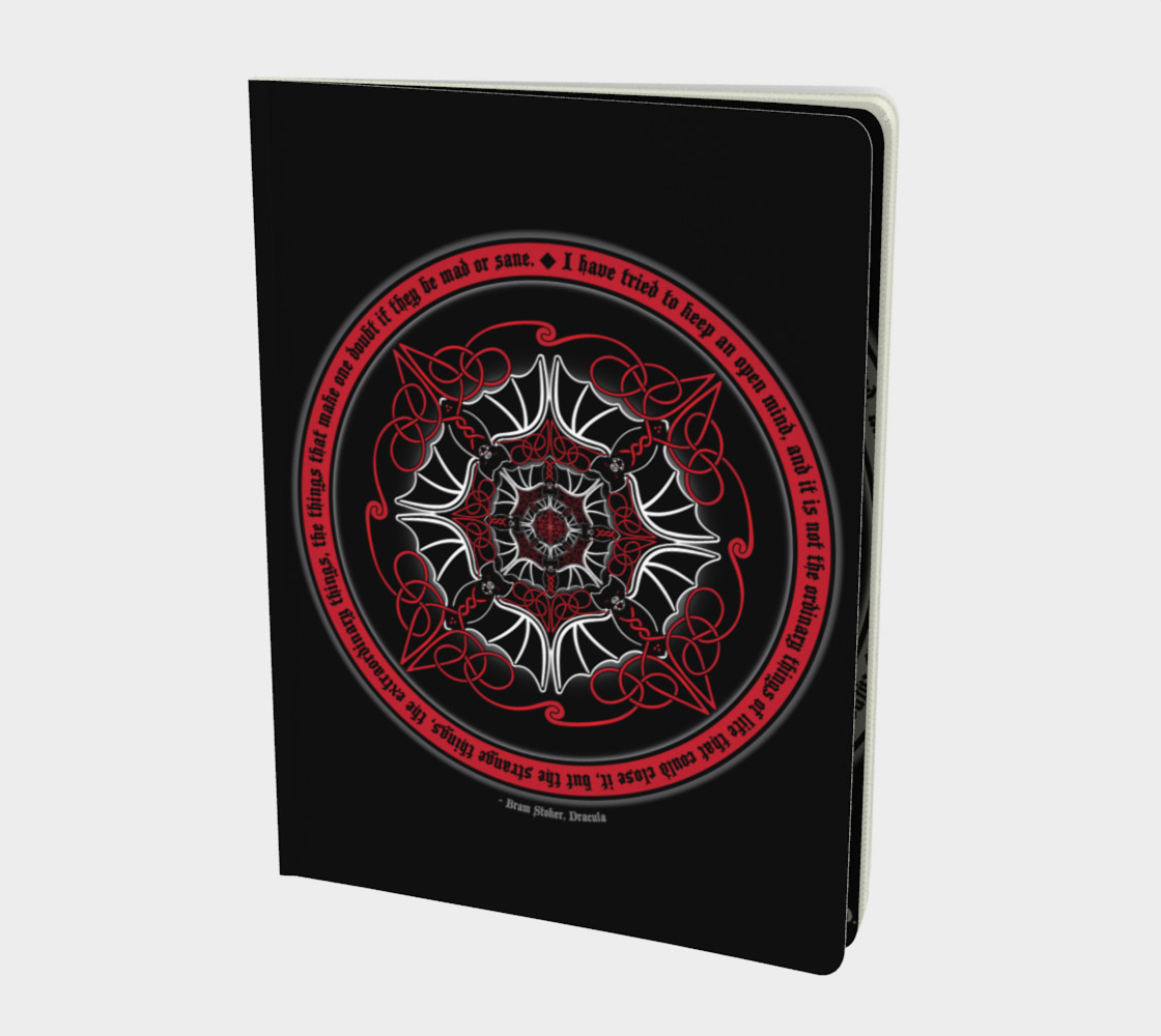 Celtic Vampire Bat Mandala preview #1