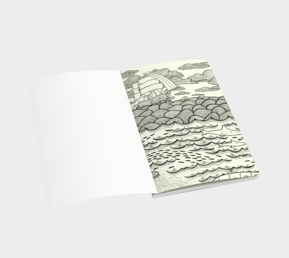 Ocean notebook small preview #3