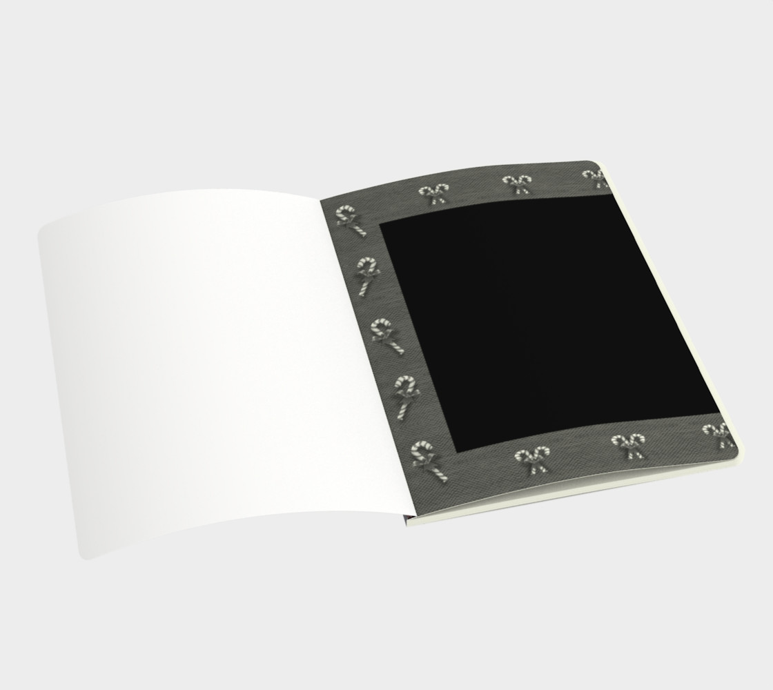 Candy Cane Fractal Notebook preview #3