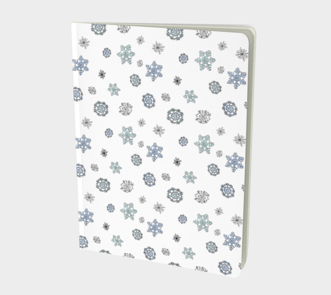 Snowflakes Notebook 3D preview