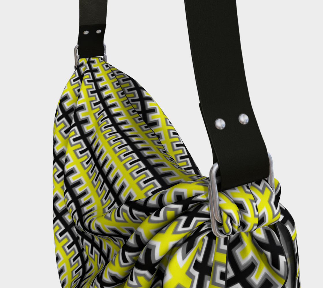 Black, Yellow, Grey, and White Southwest Blanket preview #3