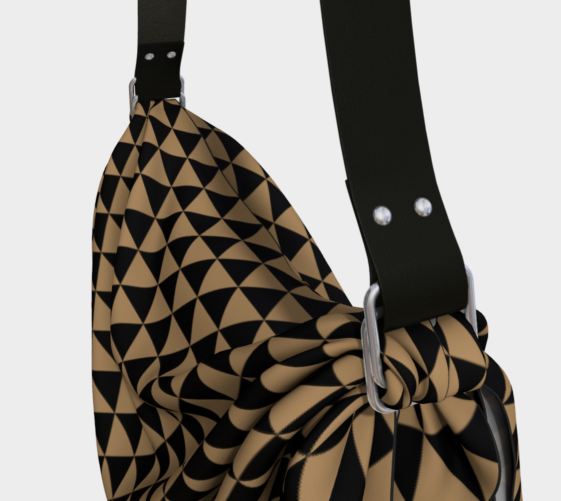 Aperçu de Black and Camel Brown Triangles #3