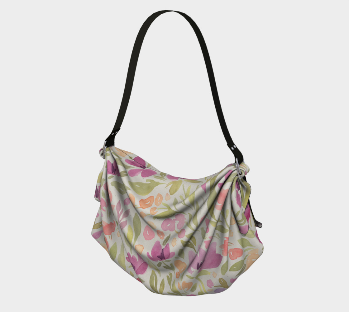 Sweet Lavender Watercolor Wild Flowers preview #1