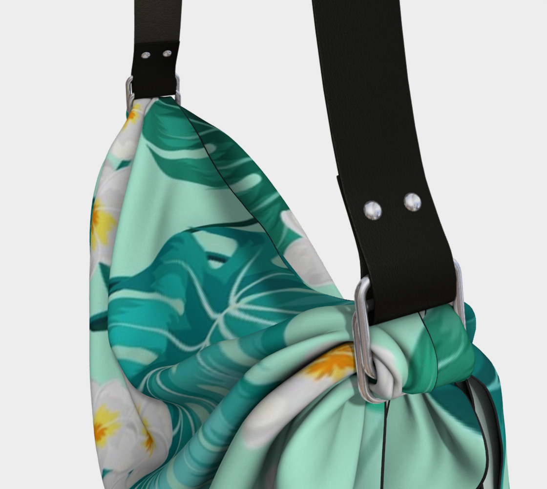 Tropical Palm Leaves and Flowers preview #3