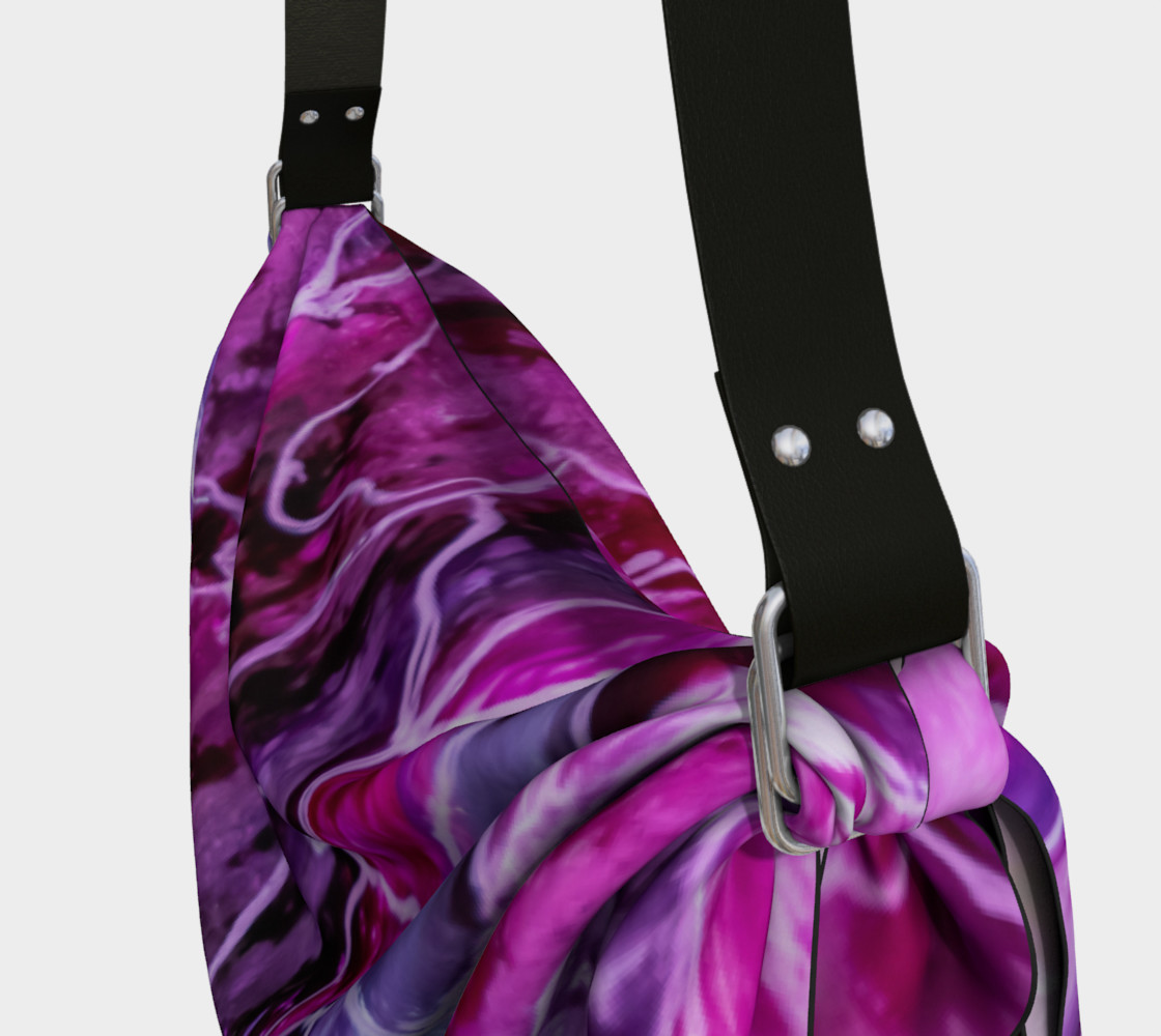 Pink & Mauve Abstract Alcohol Ink Art Bloom preview #3