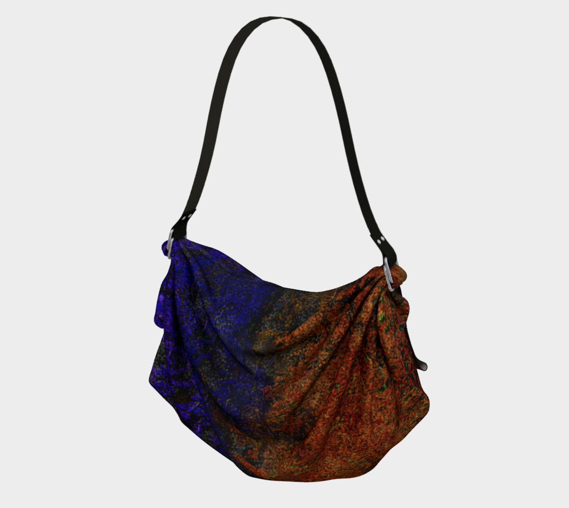 Aperçu de Colored Rusty Abstract Grunge Texture Print Bag #1