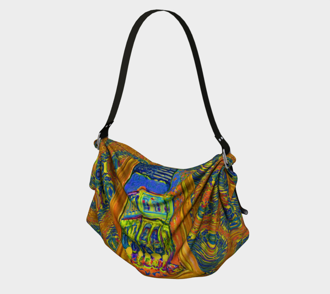 Channeling Vincent / Virtual Vincent™ Origami Print Tote preview #1