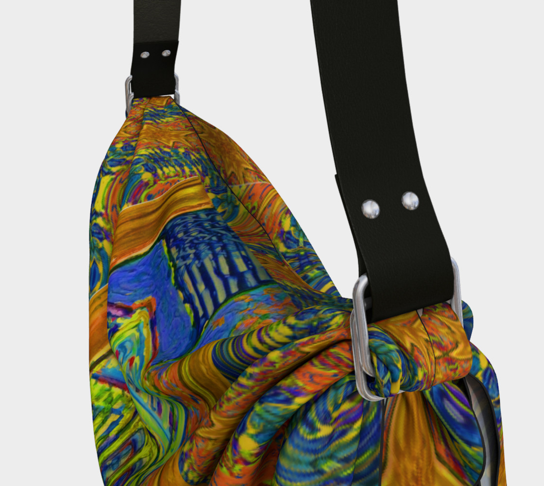 Channeling Vincent / Virtual Vincent™ Origami Print Tote preview #3