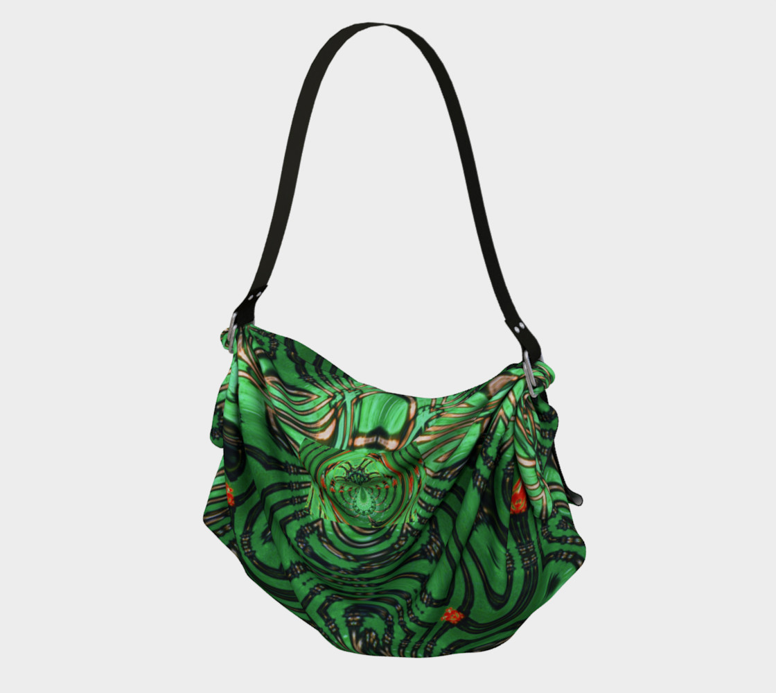 Aperçu de Emerald City Girl Origami Tote #1